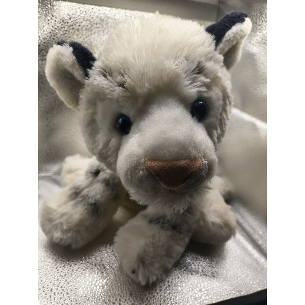 Aurora Destination Nation  White Tiger Plush 10in tall
